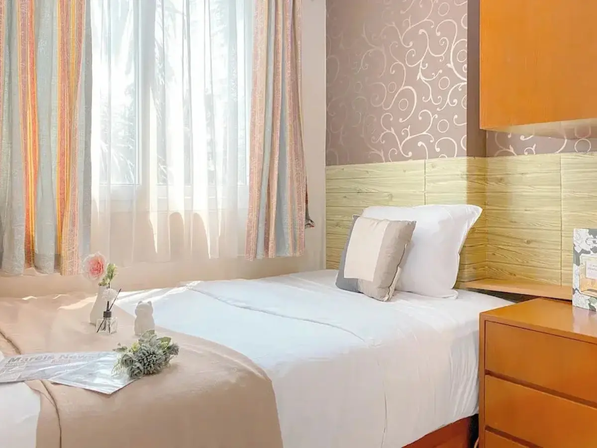 Comfort Living 2BR at Mutiara Bekasi Apartment