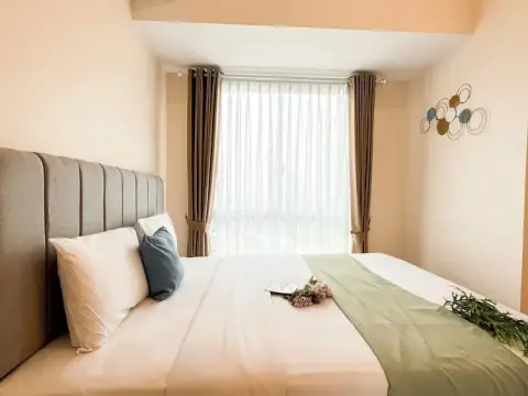 White Toned Style 2Br Tokyo Riverside Pik 2 Apartment - Photo 2