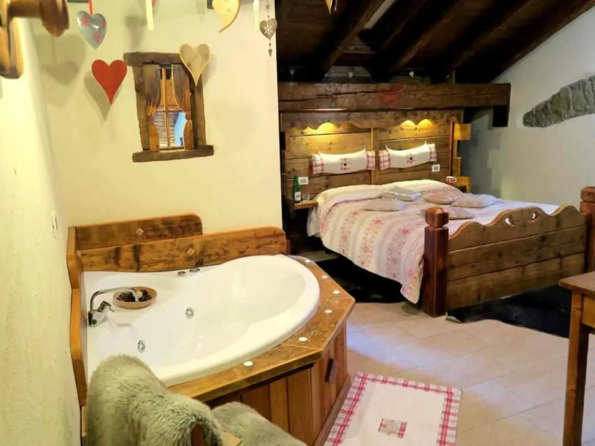 Romantica suite con vasca idromassaggio